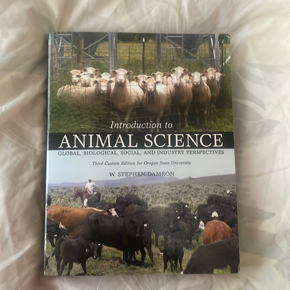 Introduction to animal science textbook